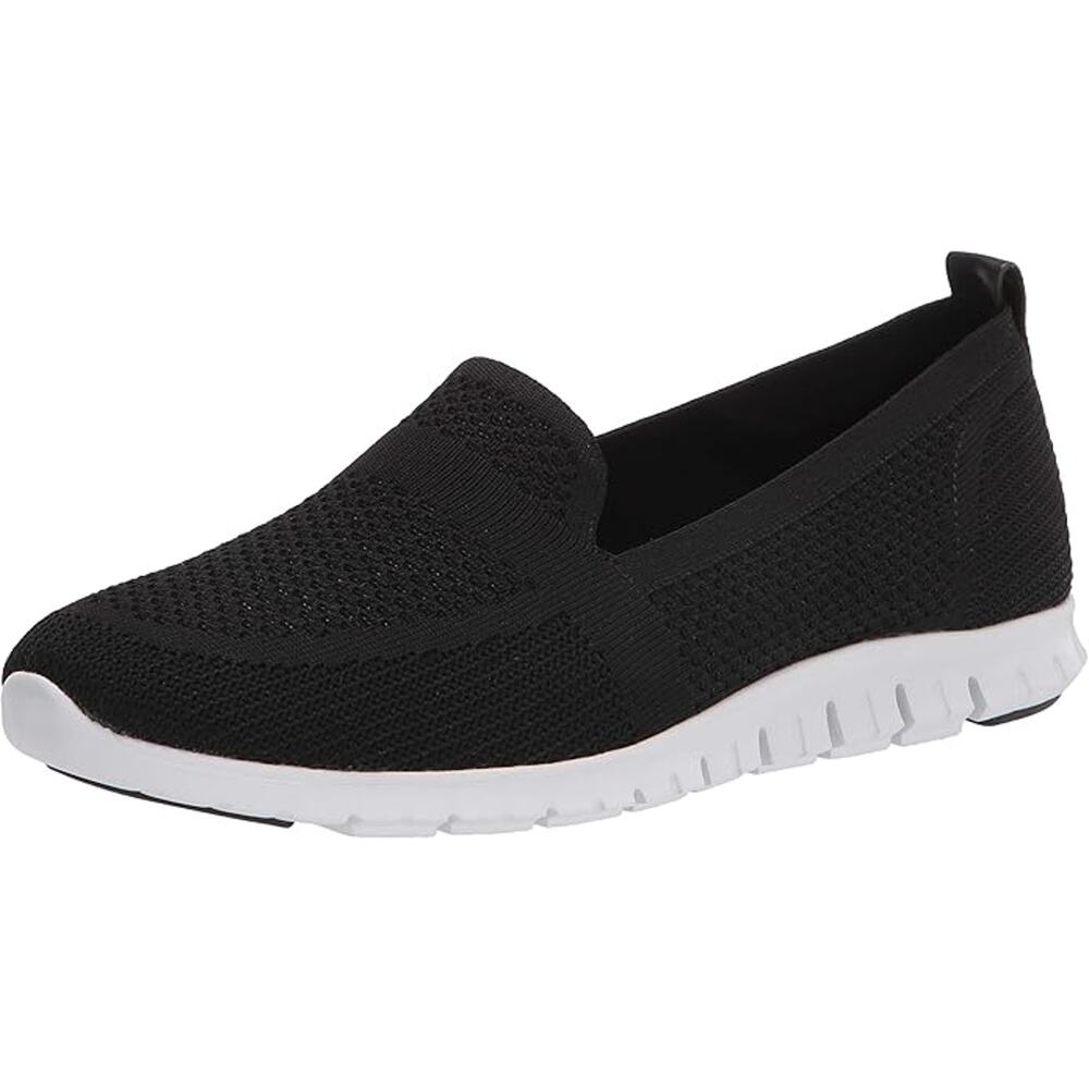 NWT Cole Haan Women's Zerogrand Stitchlite Loafer - Black Knit, 7.5